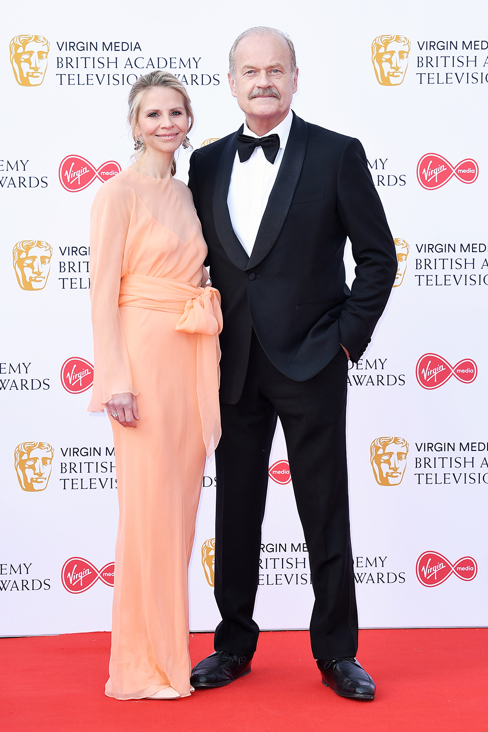 Kayte Walsh and Kelsey Grammer British Academy Television Awards, Arrivals, Royal Festival Hall, London, UK - 12th May 2019